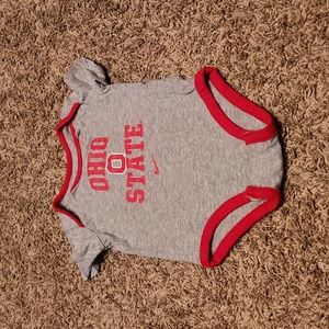 Nike Ohio State Baby Onesie